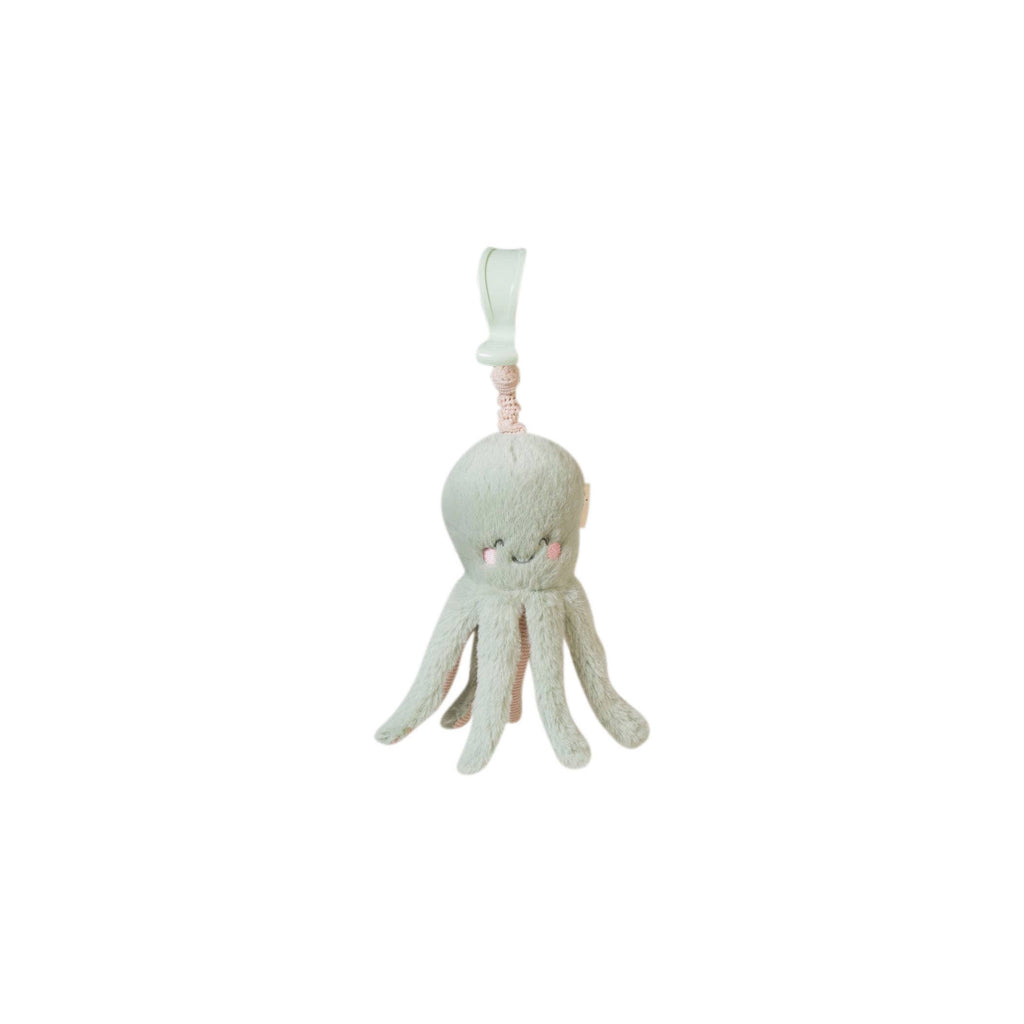 Octopus Rattle Plush Toy | Mint