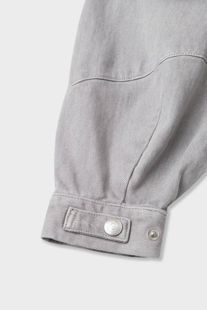 Kids Organic Cotton Denim Balloon Shirt | Harbor Mist