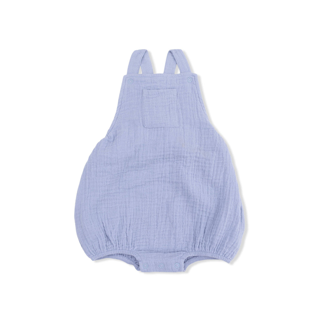 Baby Muslin Sunsuit | Blue