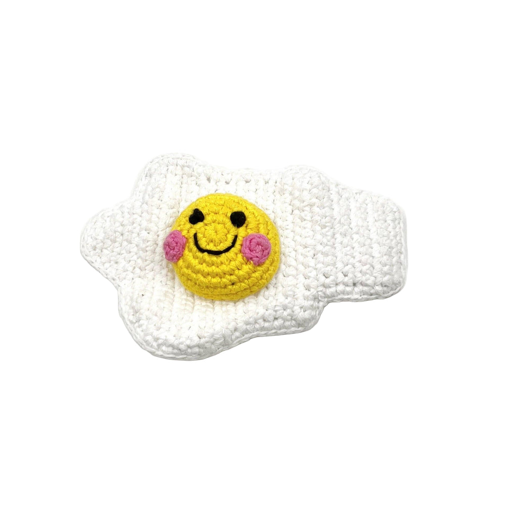 Pretend Play Food Rattle - Fried Egg