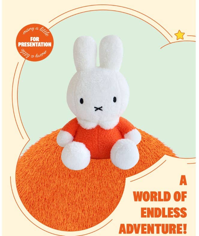 Miffy Super Soft Plush Toy - Sitting Pose