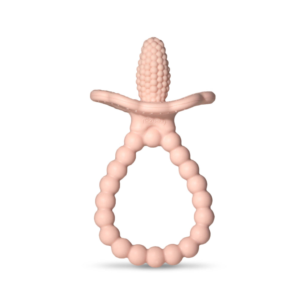 RaZberry Silicone Teether Plus | Pink