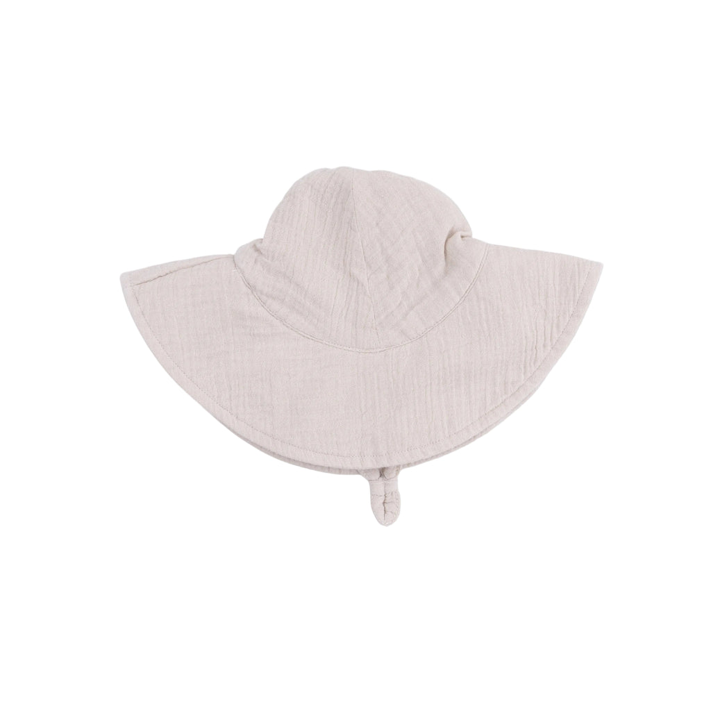Baby Wide Brim Sun Hat | Beige