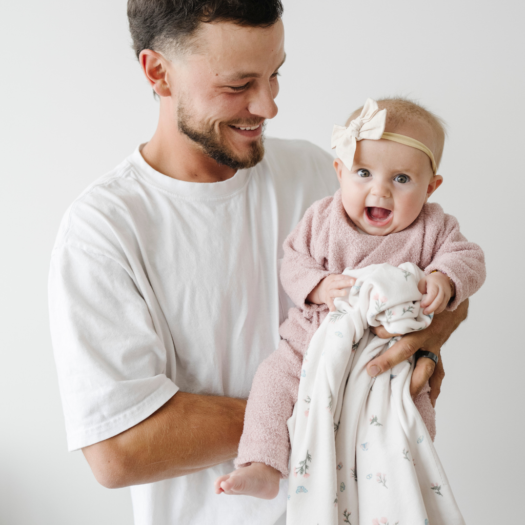 Baby Cozy Kimono Set | Light Pink