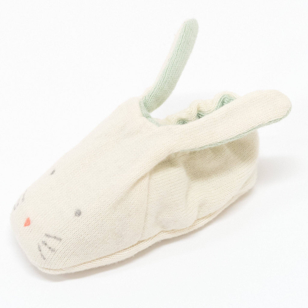 Baby Bunny Booties | Mint