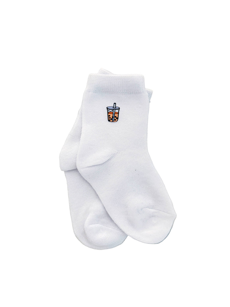 Baby & Toddler Boba Dumpling Duo | White