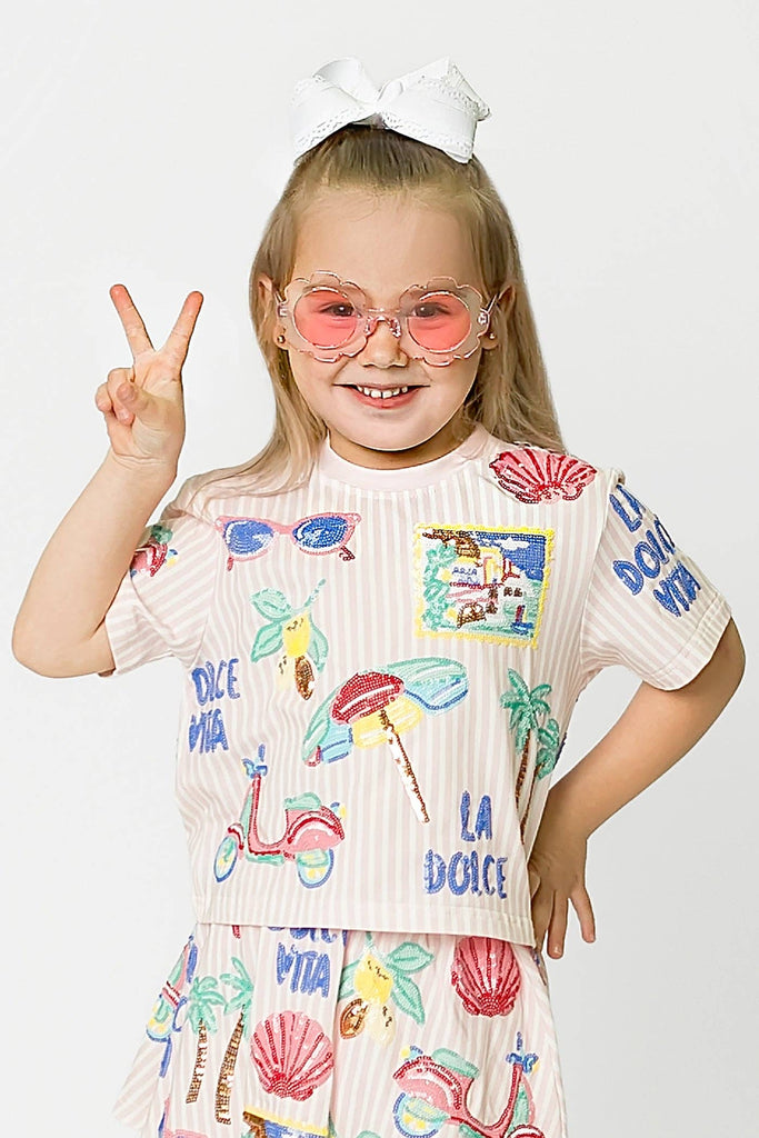 Girls La Dolce Vita Top