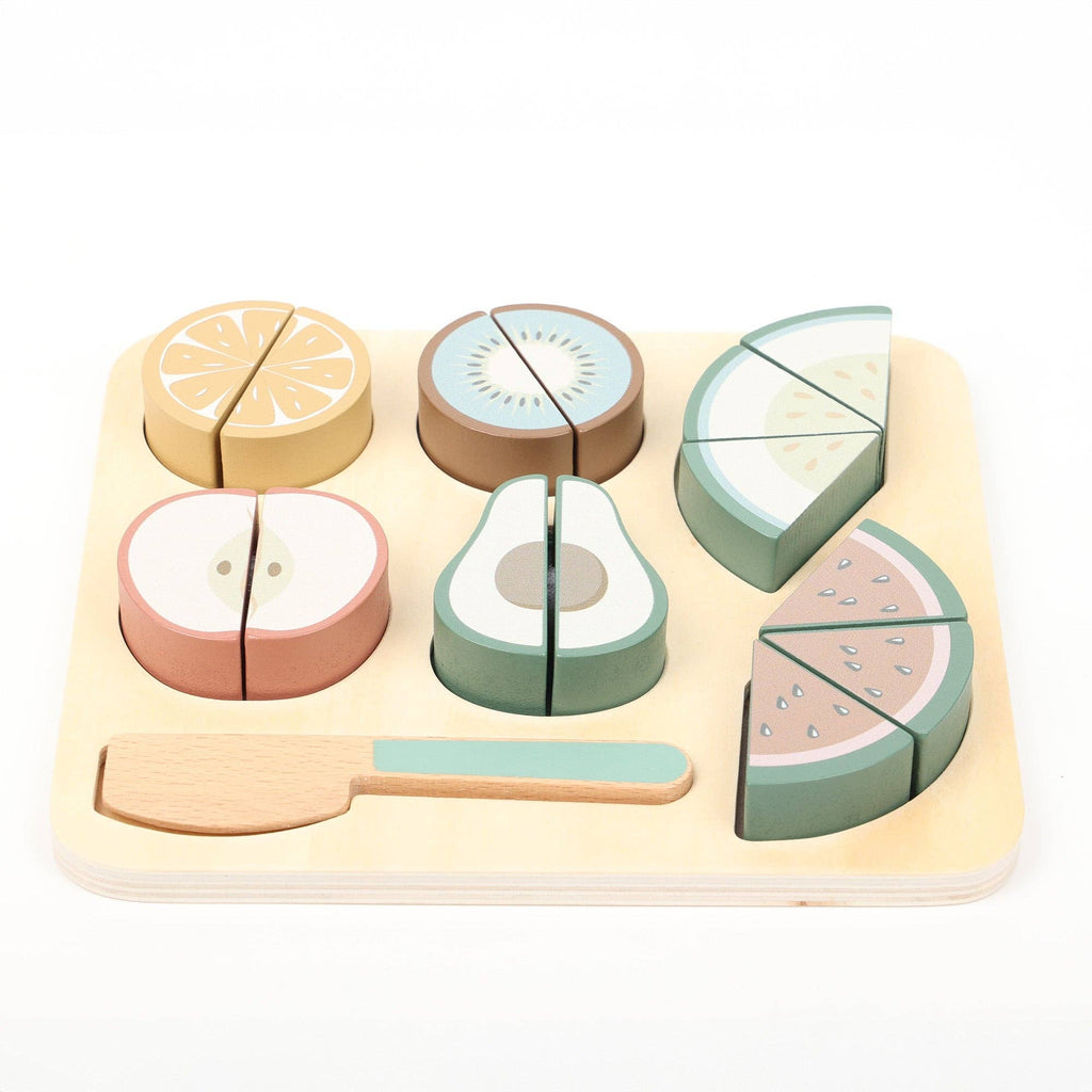 Wooden Fruit Cutting Puzzle