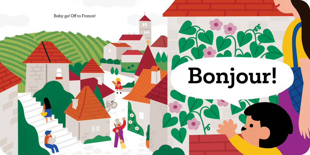 Baby Go! France Book