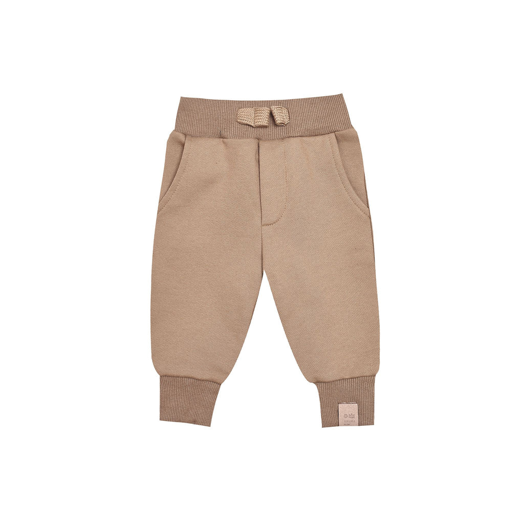 Baby Terry Joggers - Brown l OM713