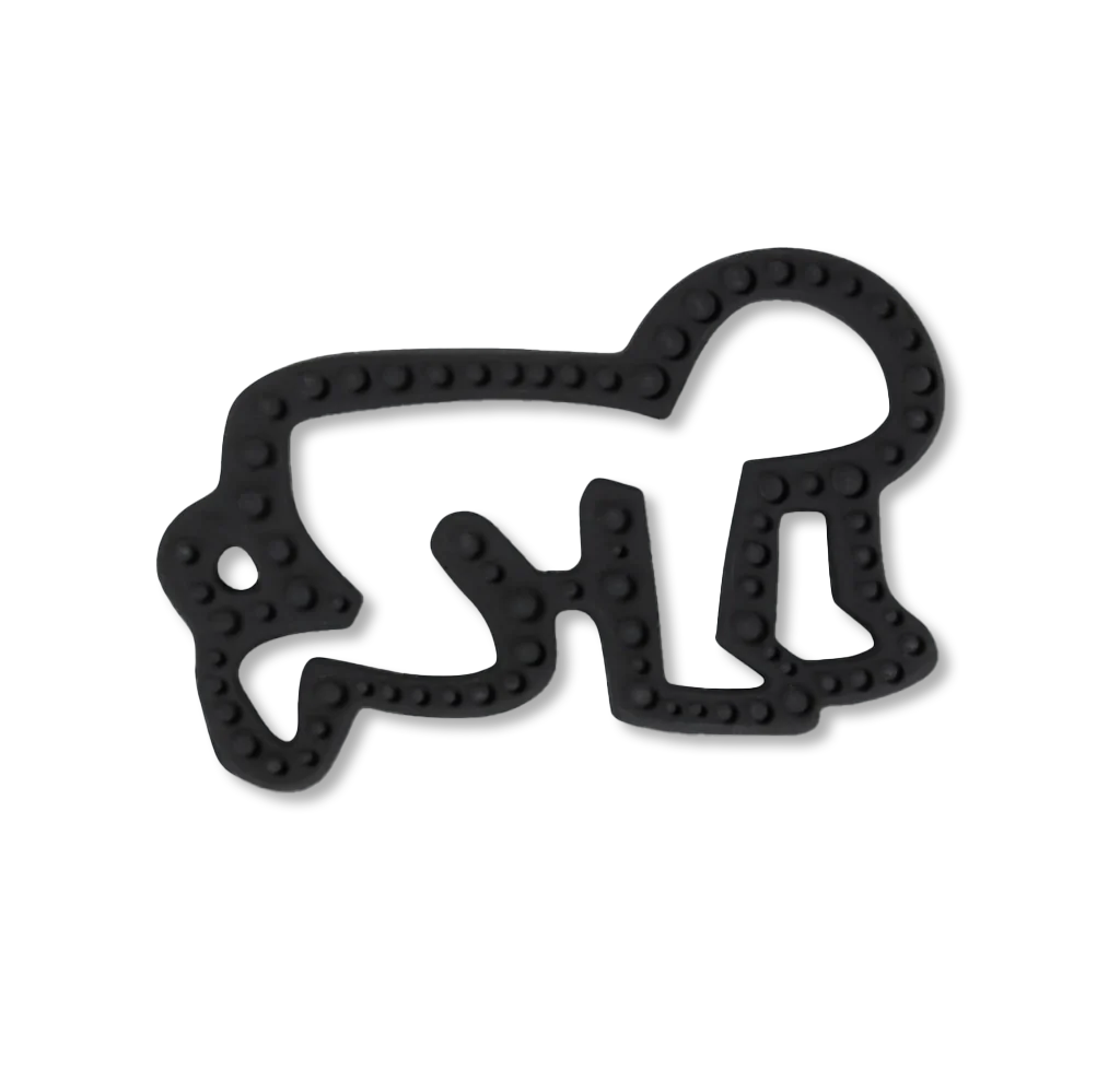 Keith Haring 'Baby' Natural Rubber Teether