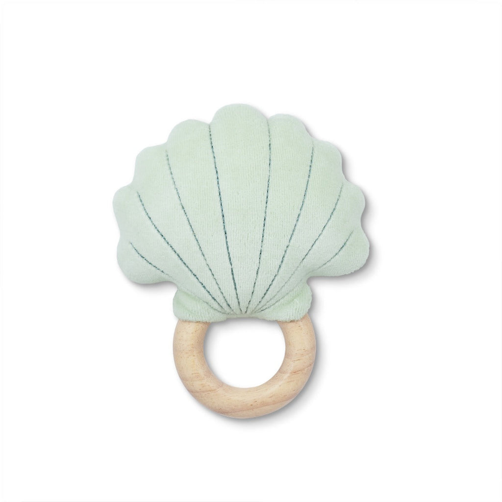 Shell Rattle | Teal