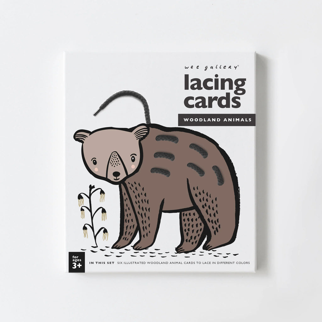 Lacing Cards | Woodland Animals