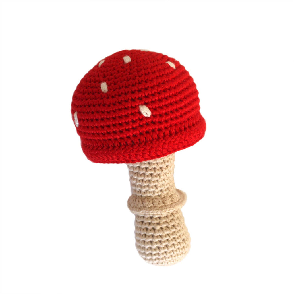 Toadstool Rattle | Red