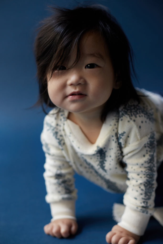 Baby Terry Sweatshirt | Heather Grey OM595
