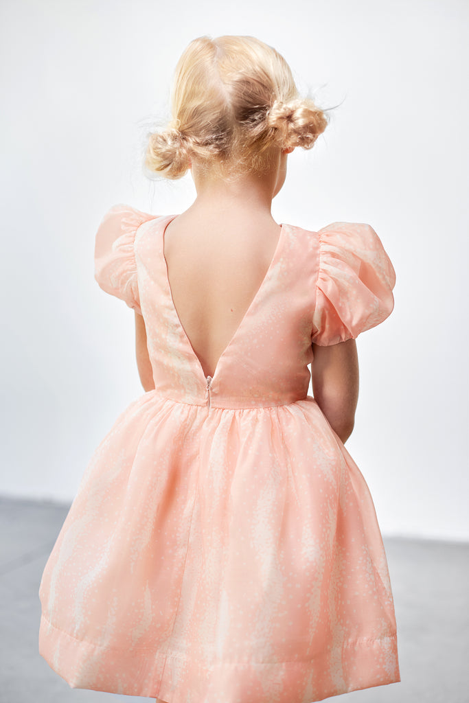 Fit & Flare Dress for Kids in Pink OMAMImini Fit & Flare Dress for Kids in Pink OMAMImini