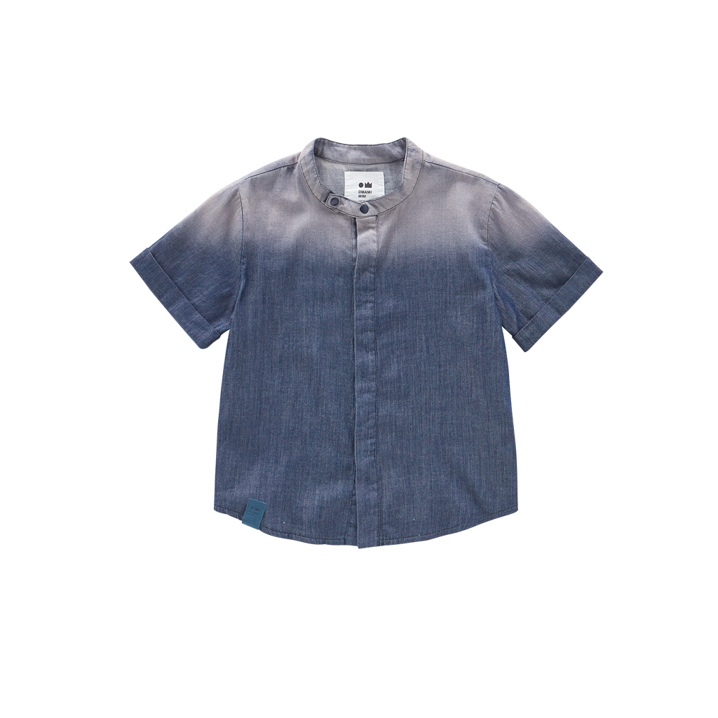 Denim Button Up Shirt | Indigo OM588A