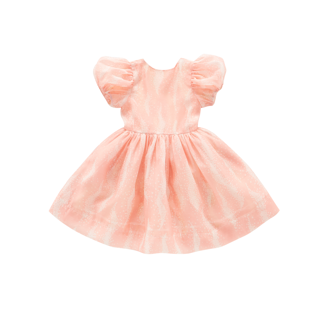 Fit & Flare Dress for Kids in Pink OMAMImini Fit & Flare Dress for Kids in Pink OMAMImini