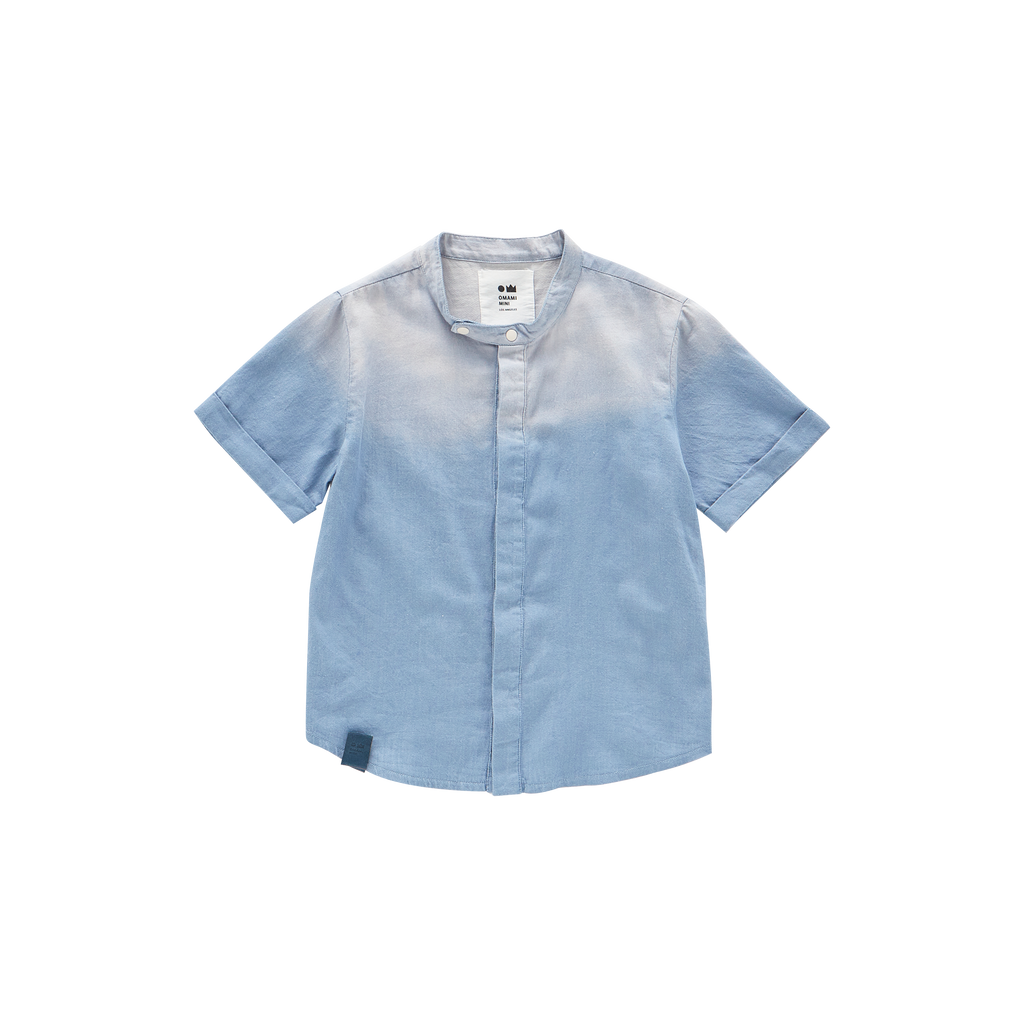 Denim Button Up Shirt | Light Blue OM588A