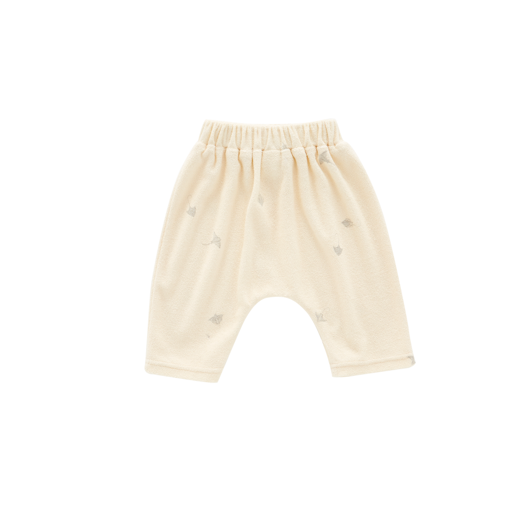 Terry Harem Pants | Cream OM601