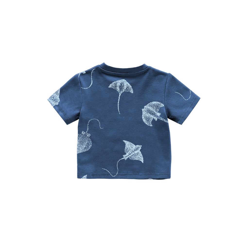 Baby Boxy T-Shirt | Navy OM604