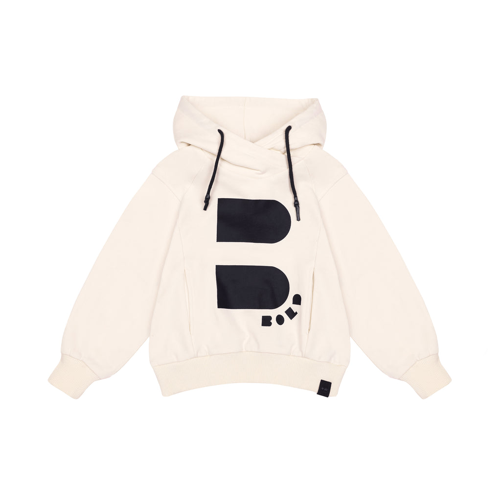 Be Bold Kids Hoodie l Off-white OM636