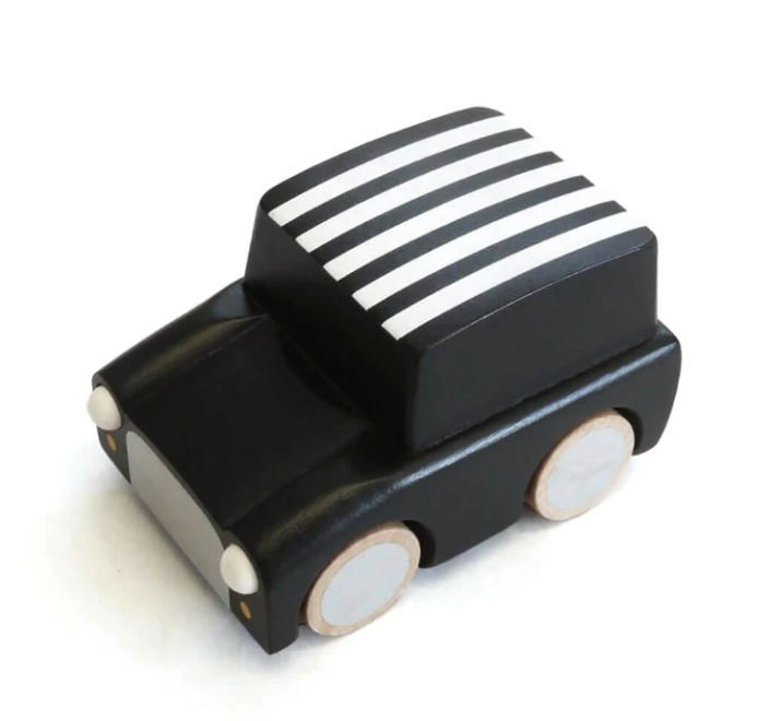 Kuruma Wind-up Car | Stripe Black