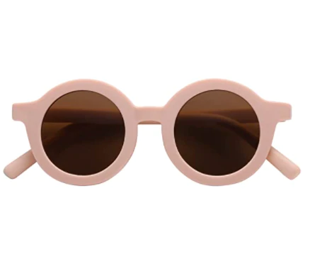 Kids Round Sunglasses | Pink OM528