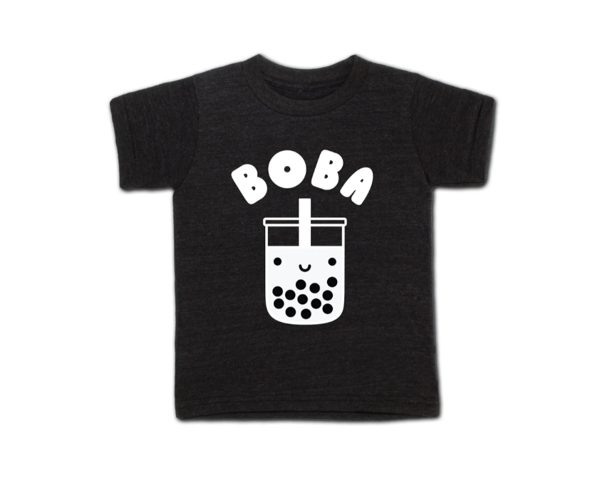 Boba Baby + Kid Tee | Vintage Black