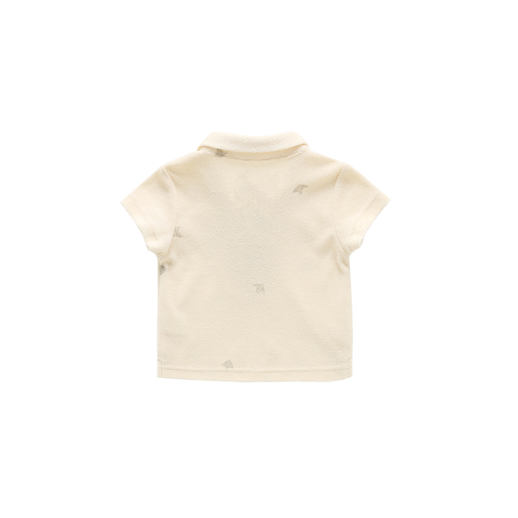 Baby Polo Shirt | Cream OM602