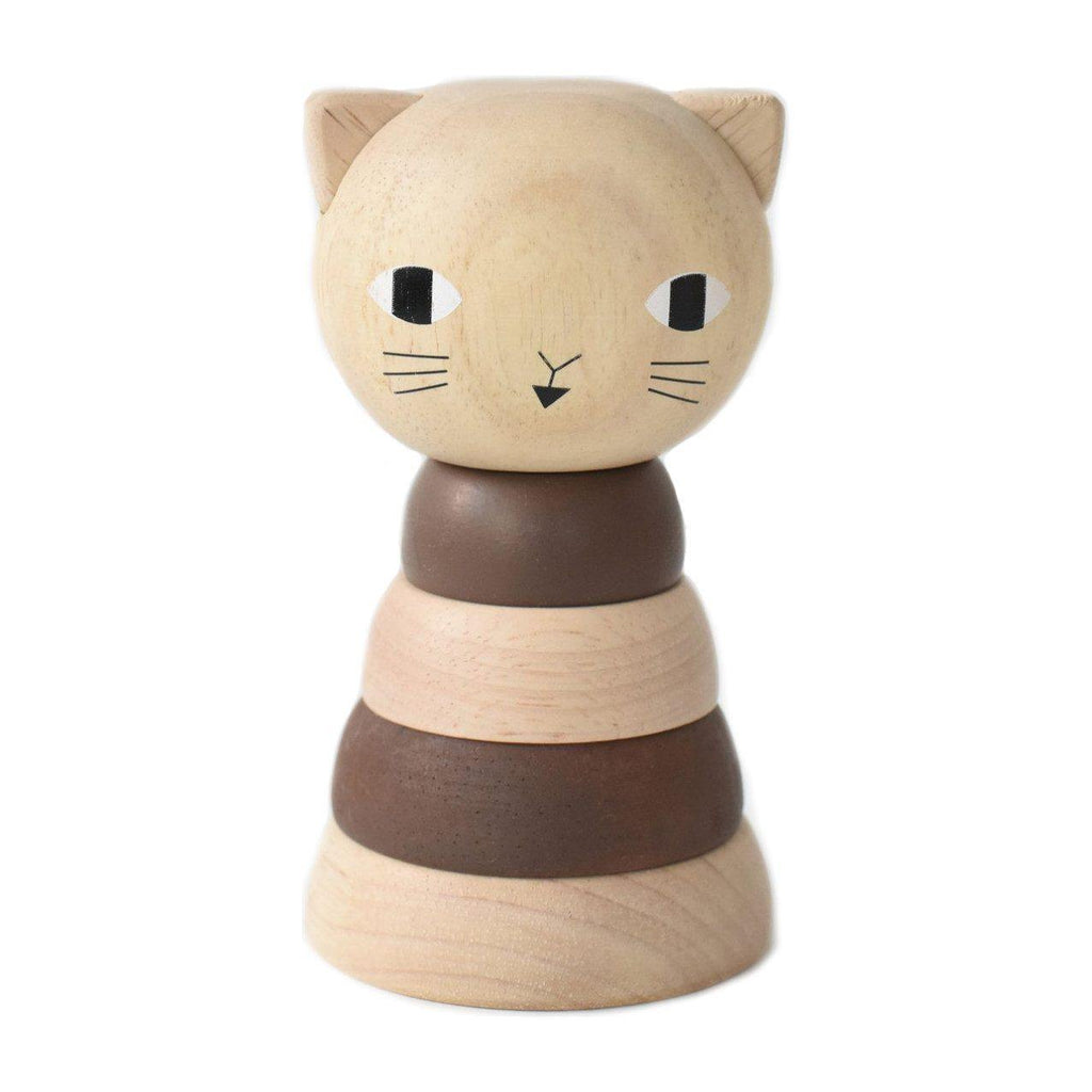 Wooden Stacker | Cat - OMAMImini
