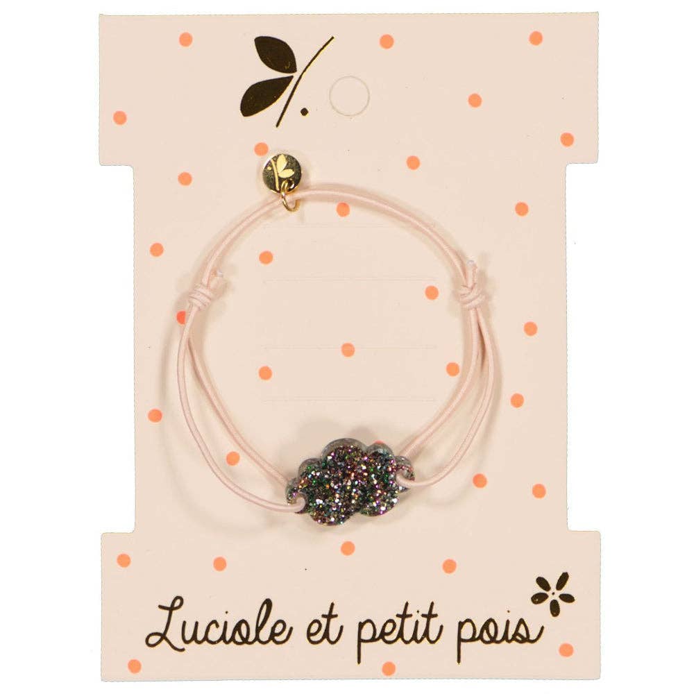 Elastic Cord Bracelet | Pale Pink