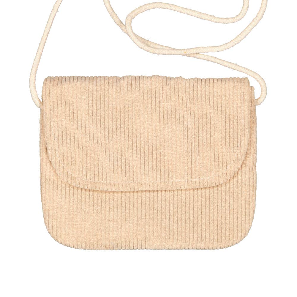 Handbag - Ecru Corduroy