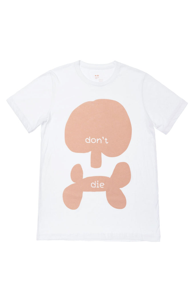 Don't Die T-shirt | Scull | White - OMAMImini